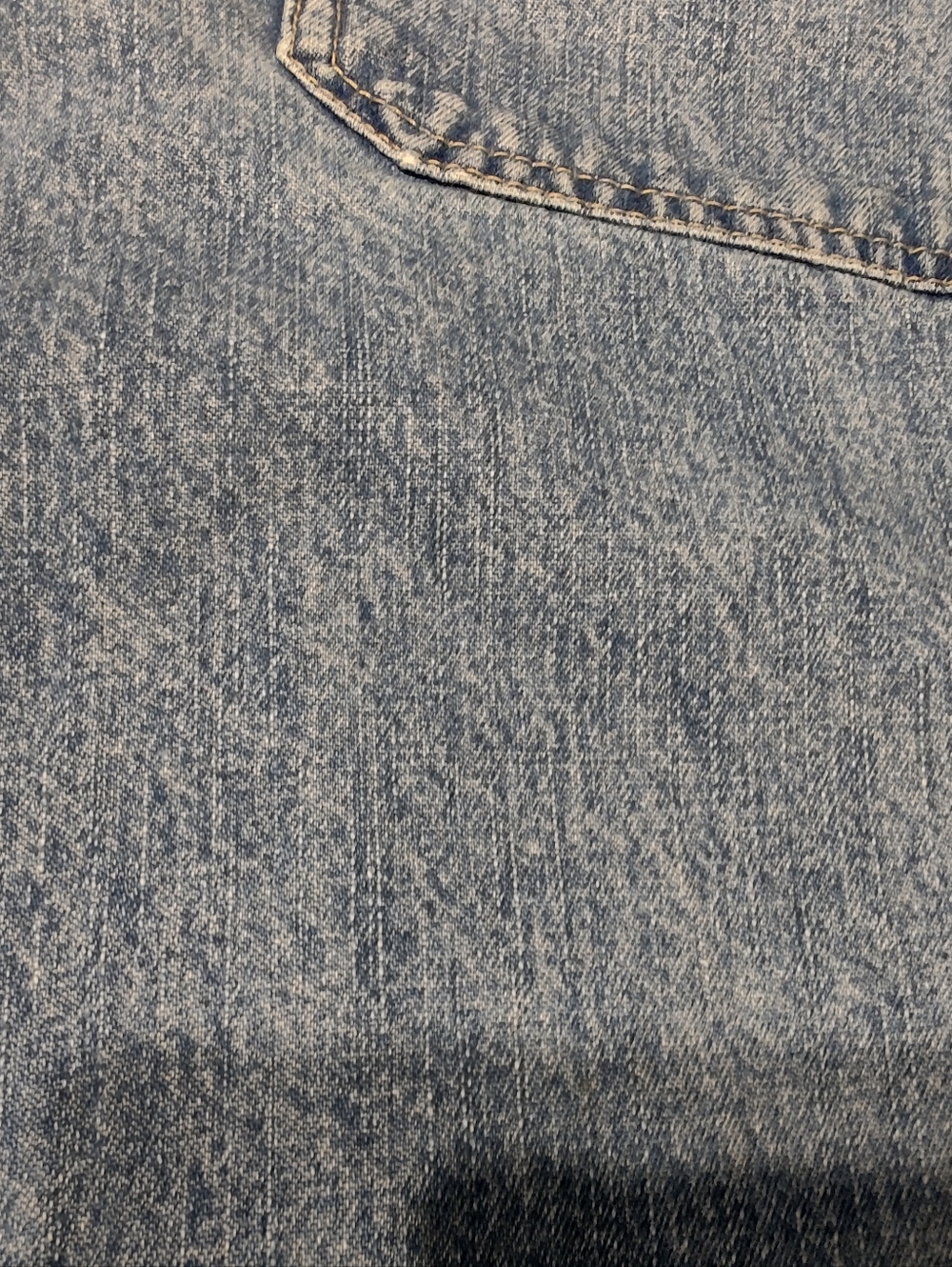 Denver Hayes - Carpenter Jean Shorts - Men's 36 - Acid Wash Indigo - Picture 6 of 9